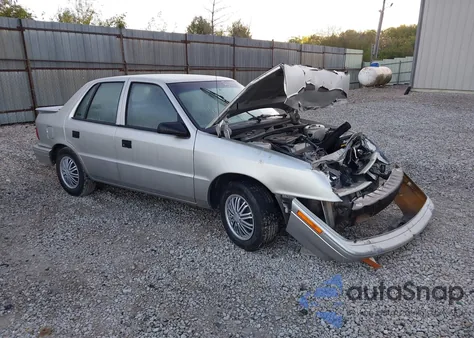 1993 Plymouth Sundance из США, поврежденный, VIN 1P3XP28K6PN513147